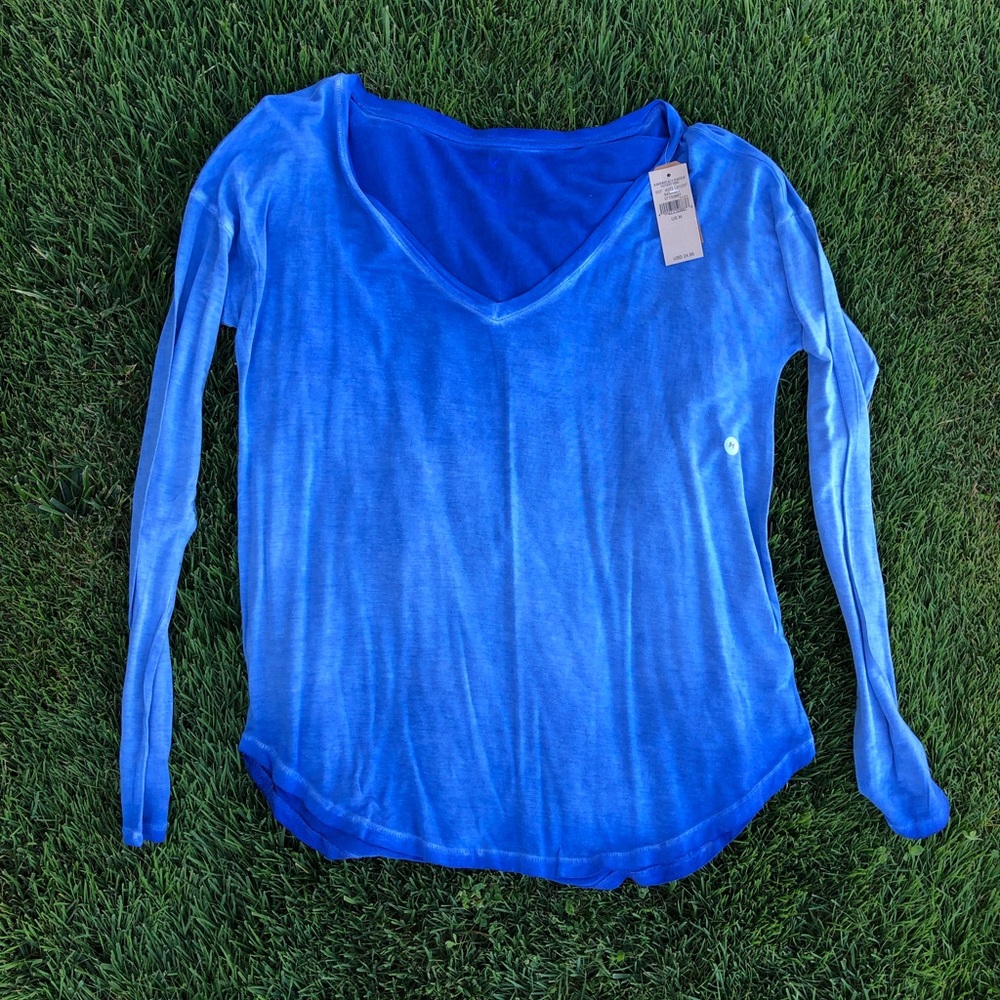 Bright Blue American Eagle Long Sleeve